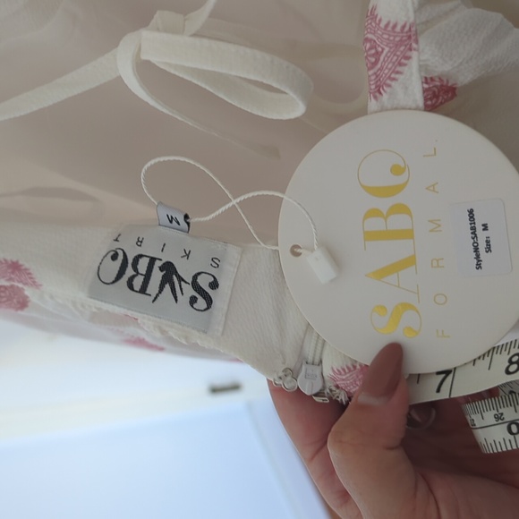 Beautiful Sabo Skirt Backless Maxi Dress Size M. NWT - Picture 4 of 6